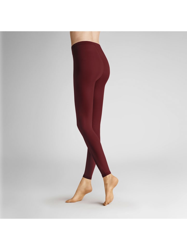 Feinstrumpfleggings Micro 50 hautfreundlich in deep red
