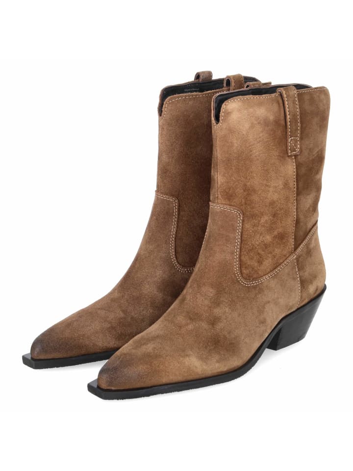 Westernstiefeletten in braun