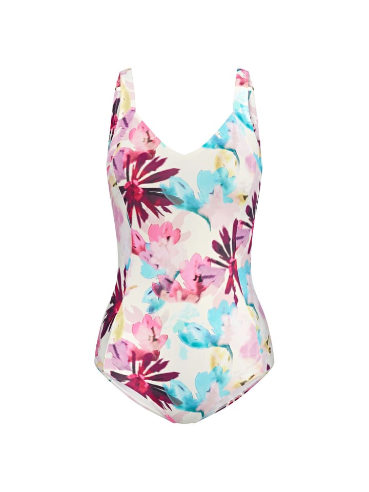 Badeanzug Summer Fleur in PINK - DARK COMBINATION