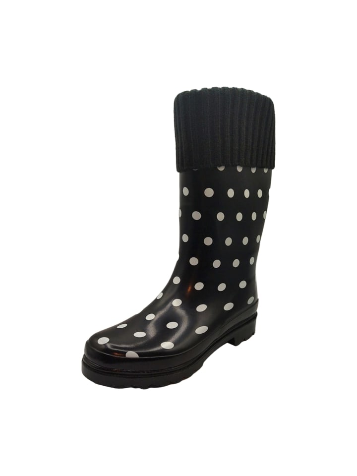 Gummistiefel in Schwarz
