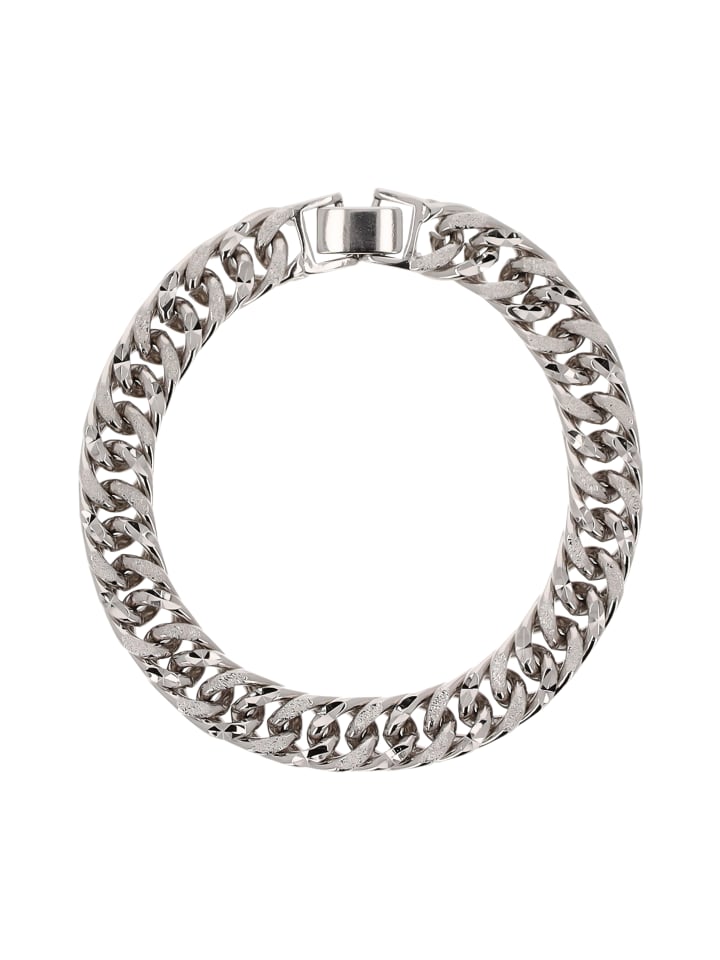 Women Chain Link Bracelet in Silver