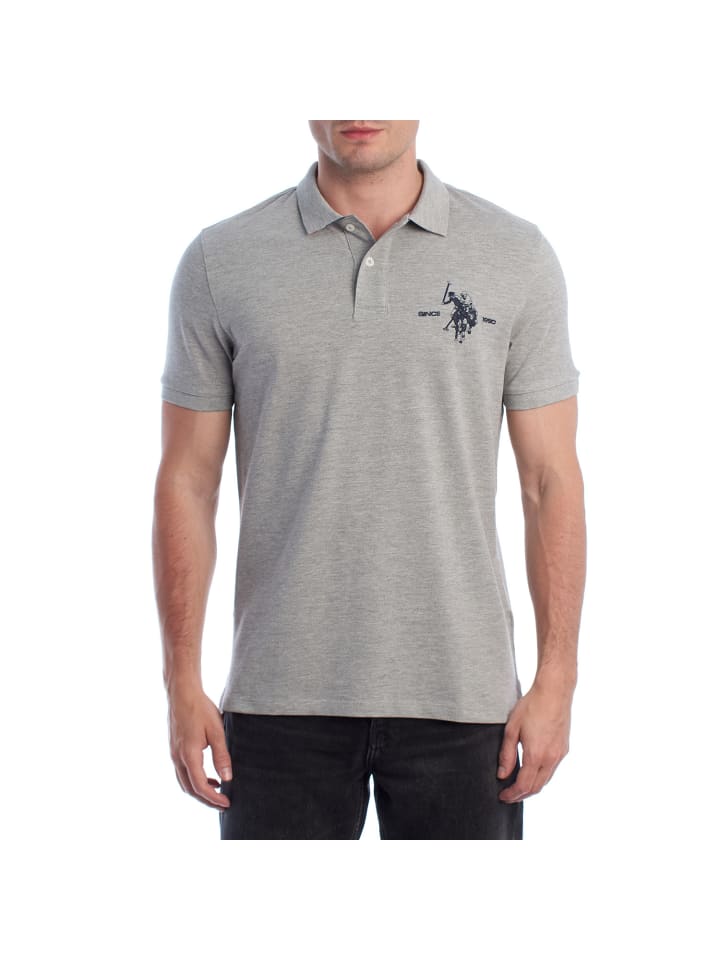 Poloshirt in Gray
