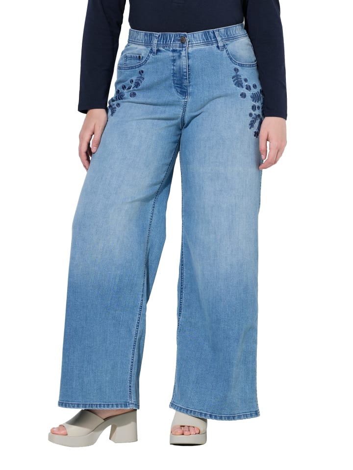 Jeans in light blue