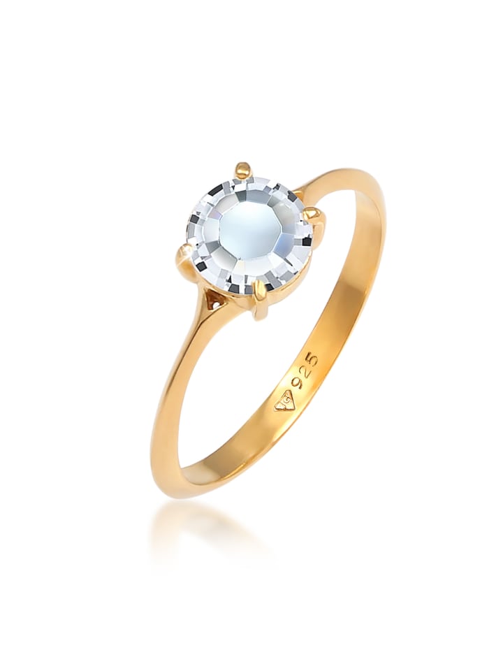 Ring 925 Sterling Silber in Gold