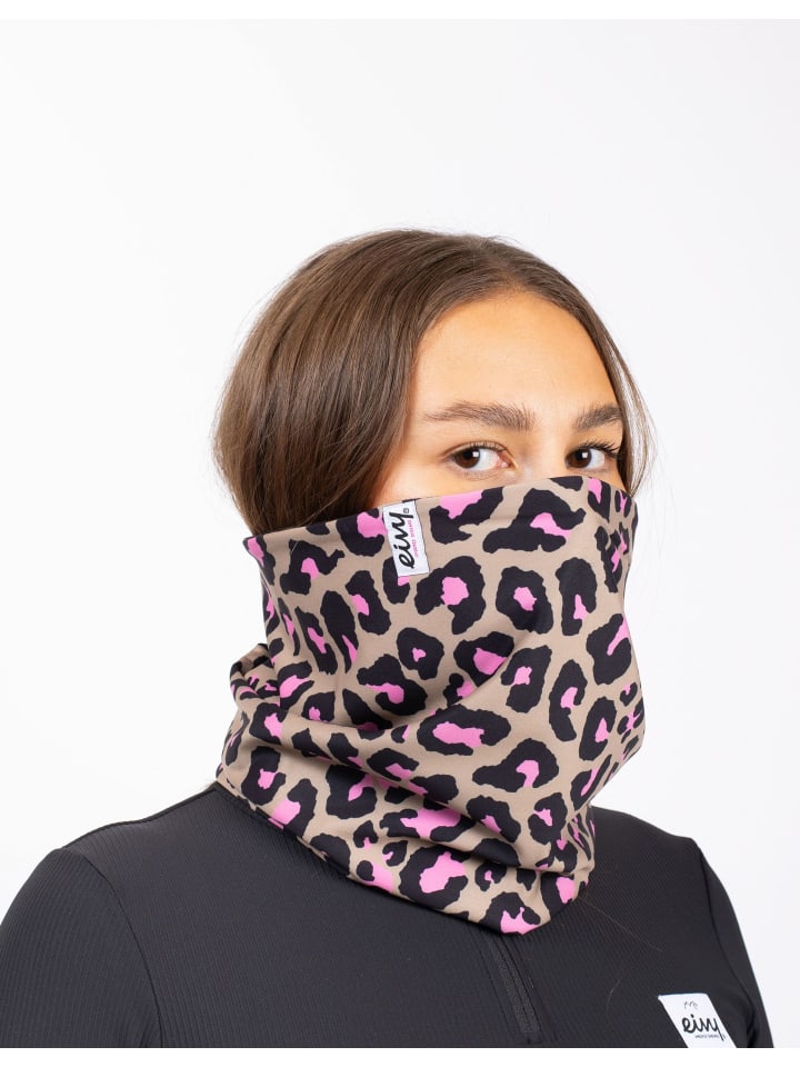 Schal Colder Neckwarmer in Pink Leopard