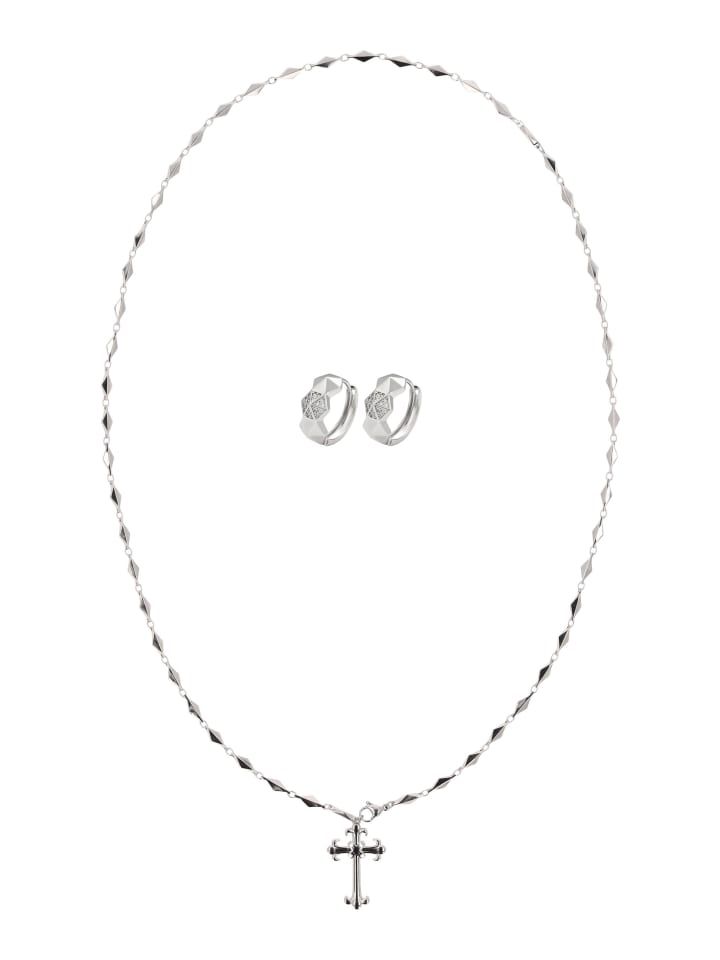 Women Jewelry Set in silver