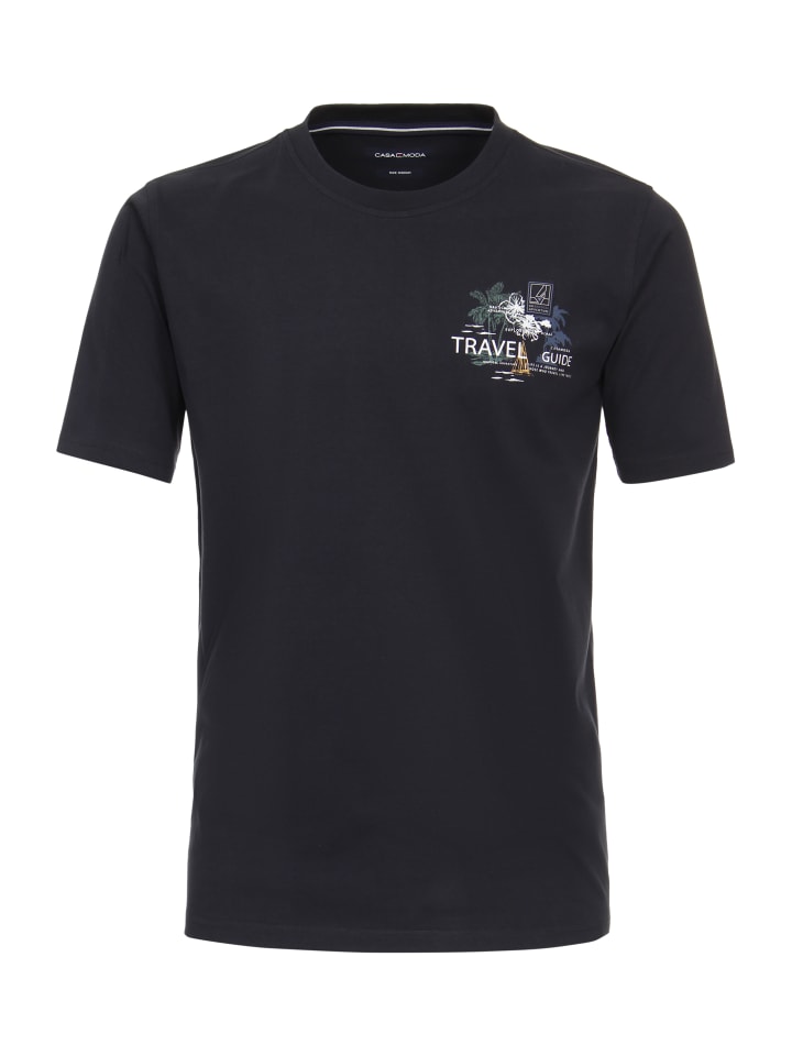 T-Shirt in Dunkelblau