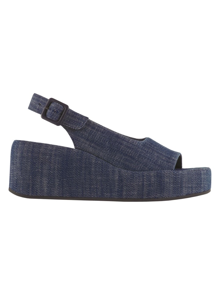 Sandalette in blau