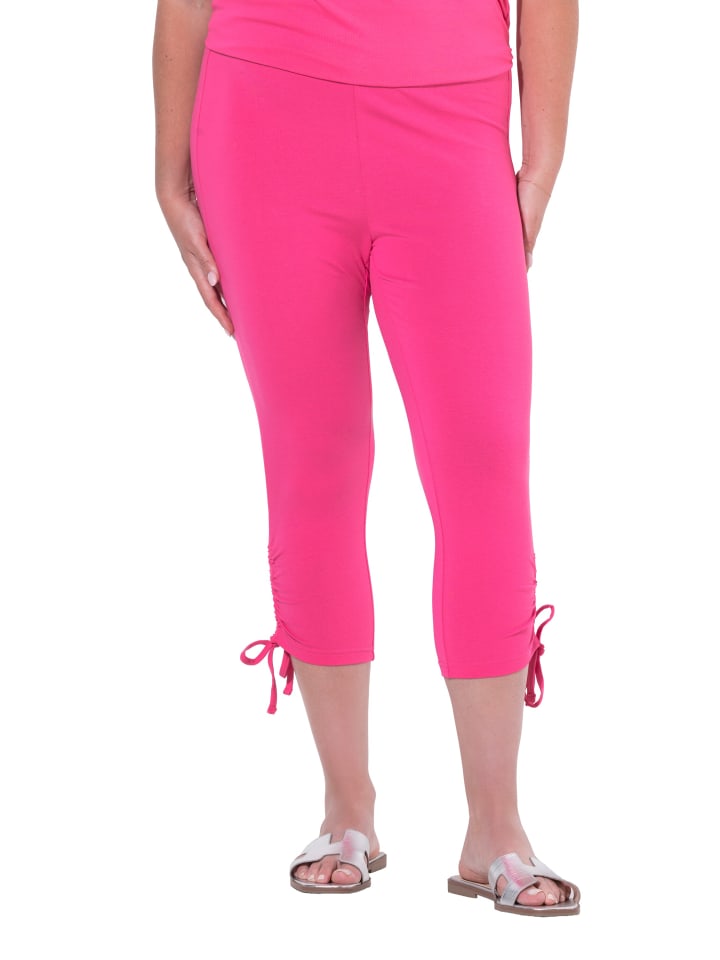 Leggings in hibiskuspink