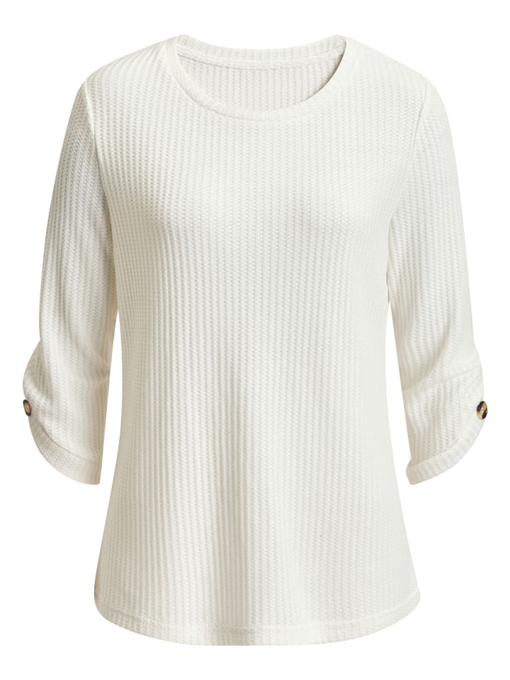 3/4-Arm-Shirt in creme