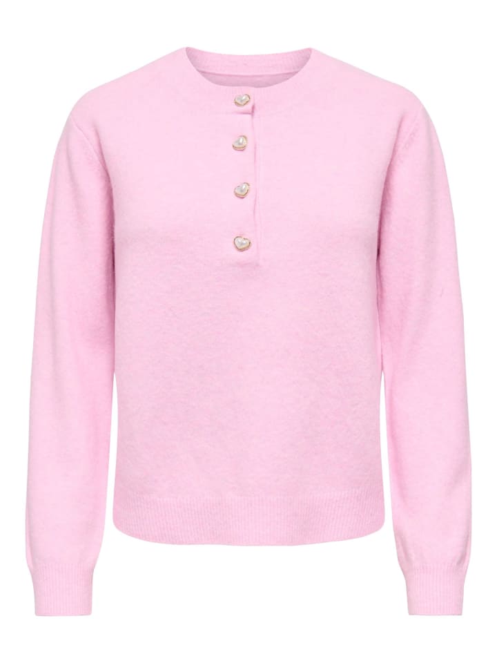 Strickpullover in Bonbon