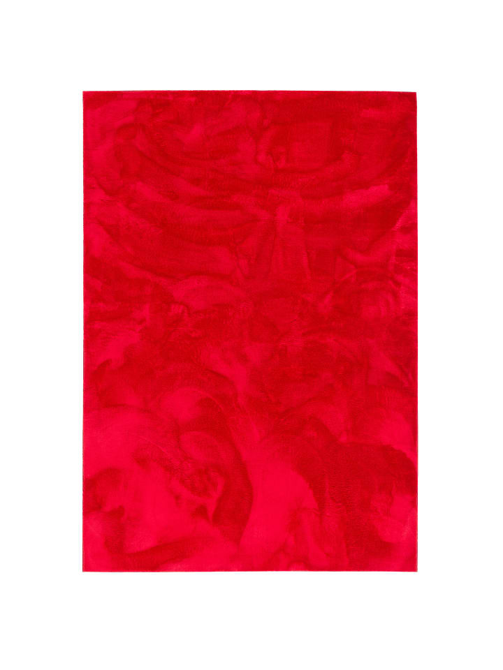 Fellteppich Pearl in rot
