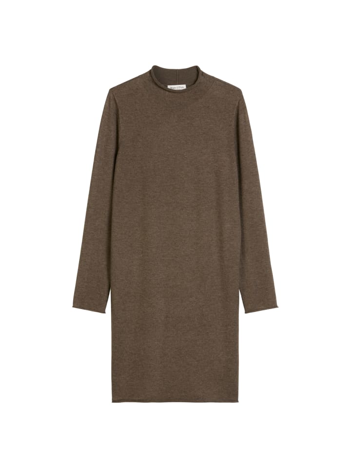 Strickkleid regular in Shaded Brown Melange