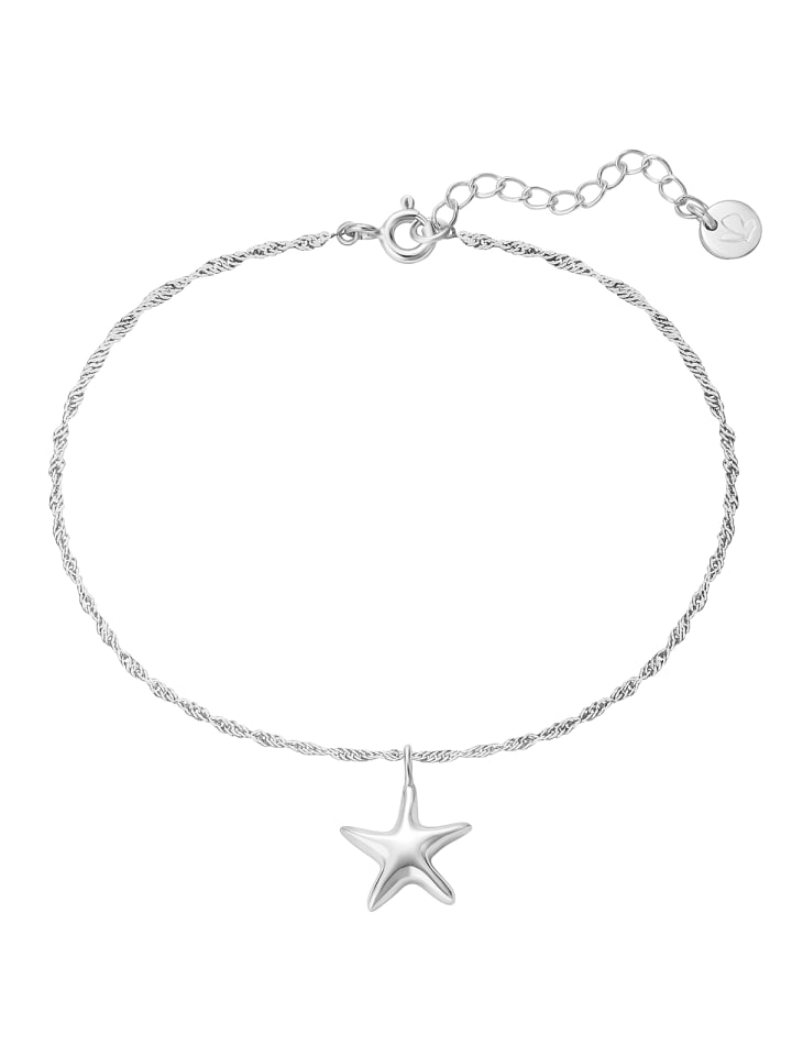 Armband Seestern aus Sterling Silber in silber