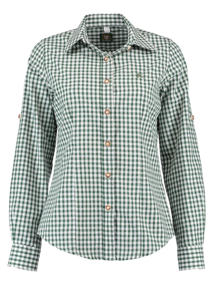 Bluse Qorru in khaki/schlamm