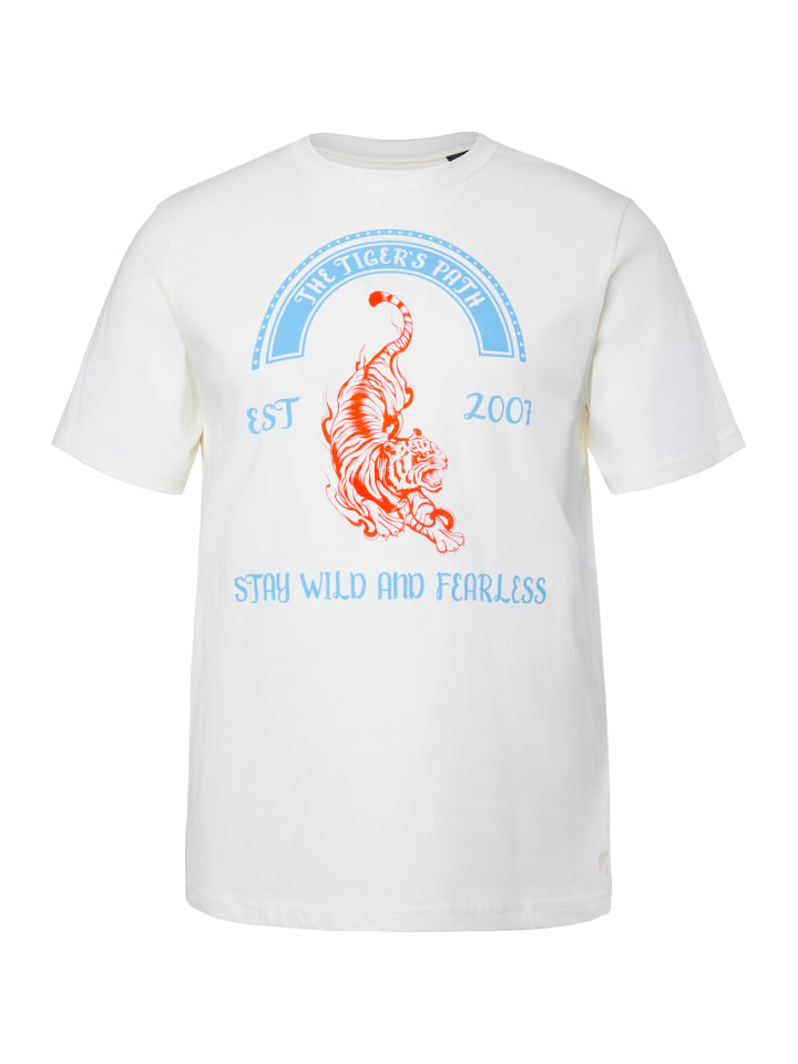 Kurzarm T-Shirt in offwhite