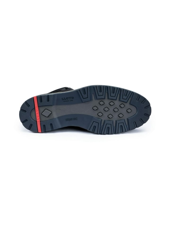 Schnürstiefeletten in Schwarz