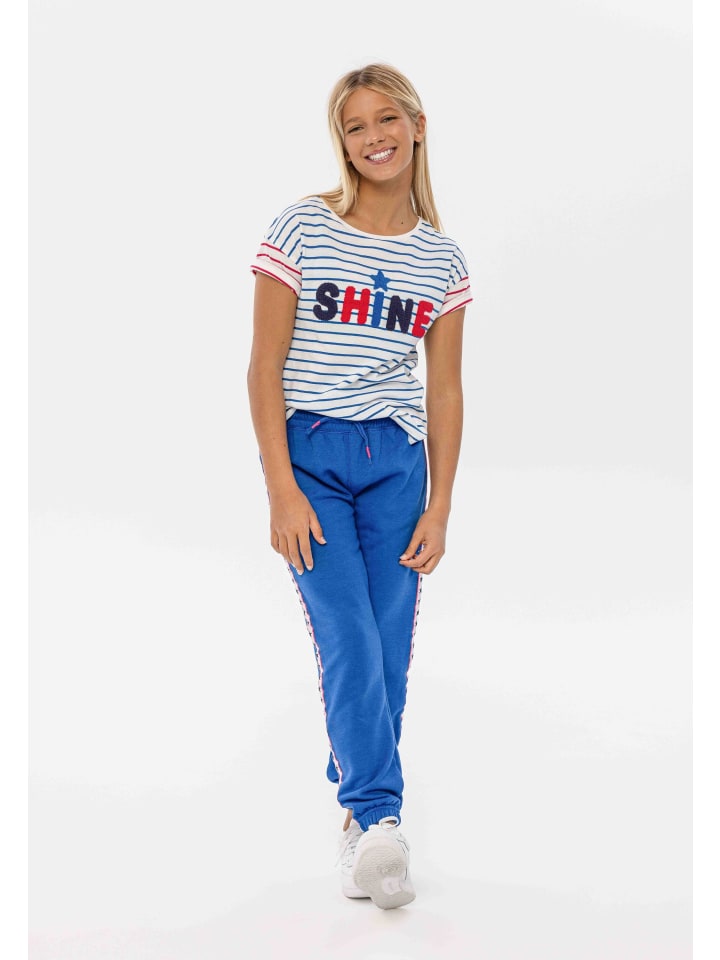 Jogger Pants front 8 in Blau