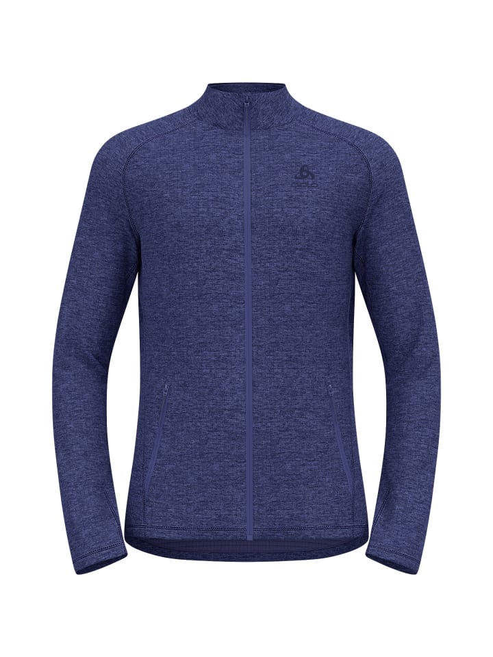 Mid layer full zip TENCIA in Blau3050