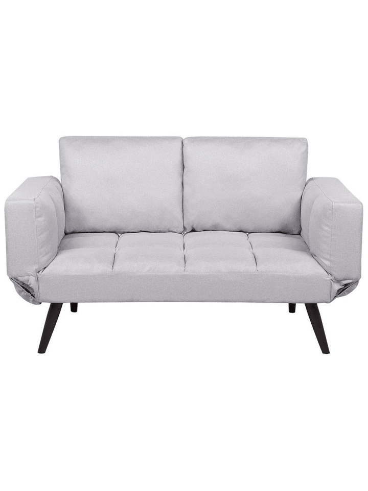 2-Sitzer Sofa BREKKE in Grau/Schwarz - (W) 158 x (H) 90 x (L) 75 cm