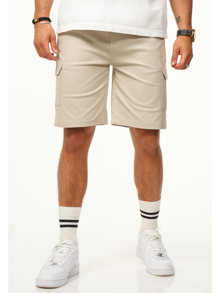 Cargoshorts - mit Stretchanteil Kurze Hose für Herren in Stone