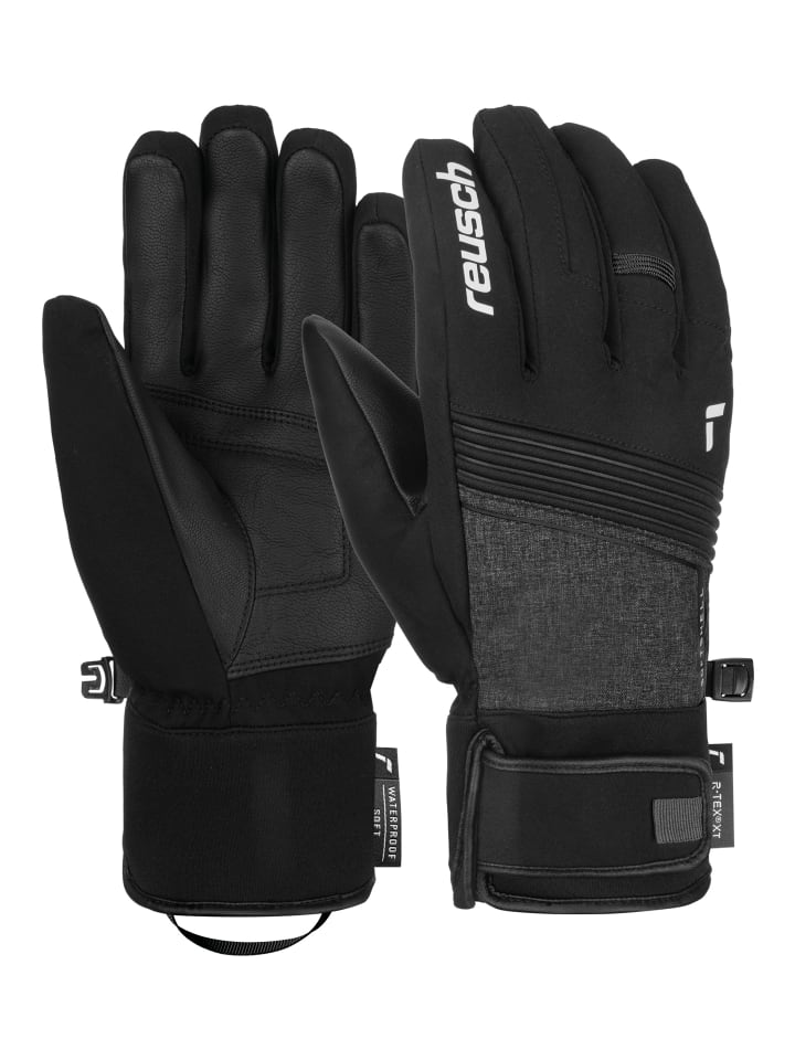 Fingerhandschuhe Louis R-TEX® XT in 7721 black/black melange
