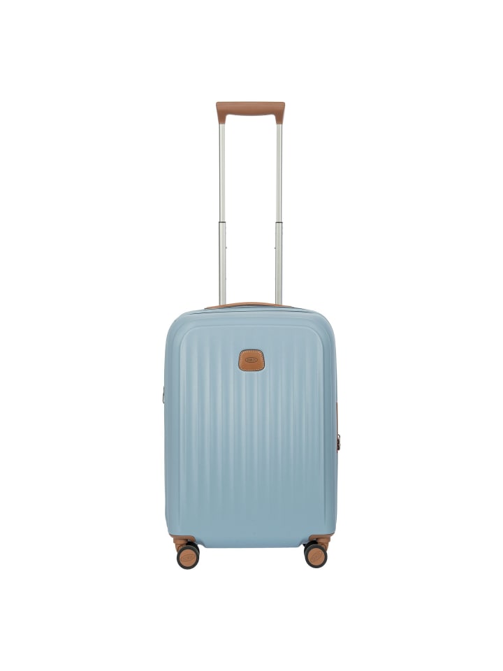 Taormina 4 Rollen Trolley S 57 cm mit Dehnfalte sky