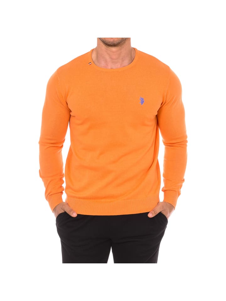 Pullover in Orange