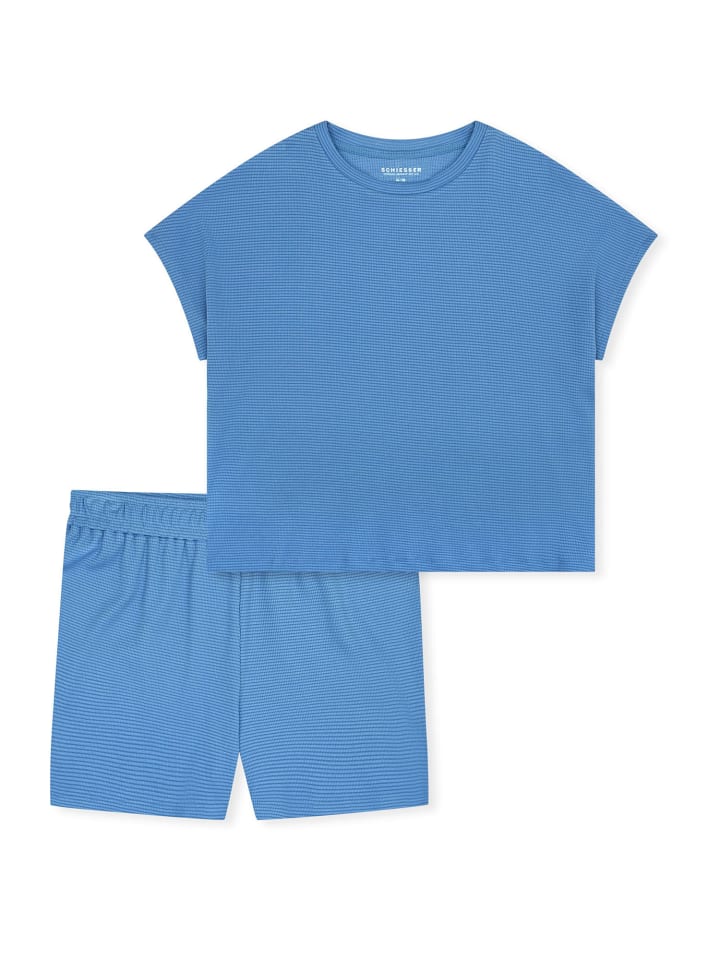 Pyjama Casual Feel in Aqua