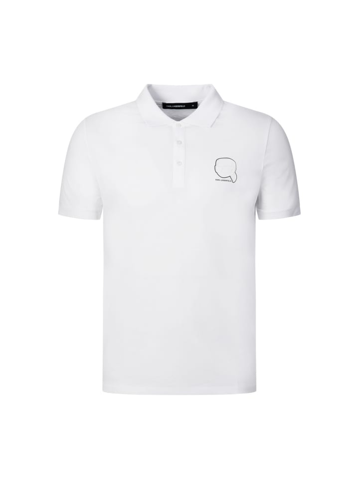Poloshirt 745025 in weiss
