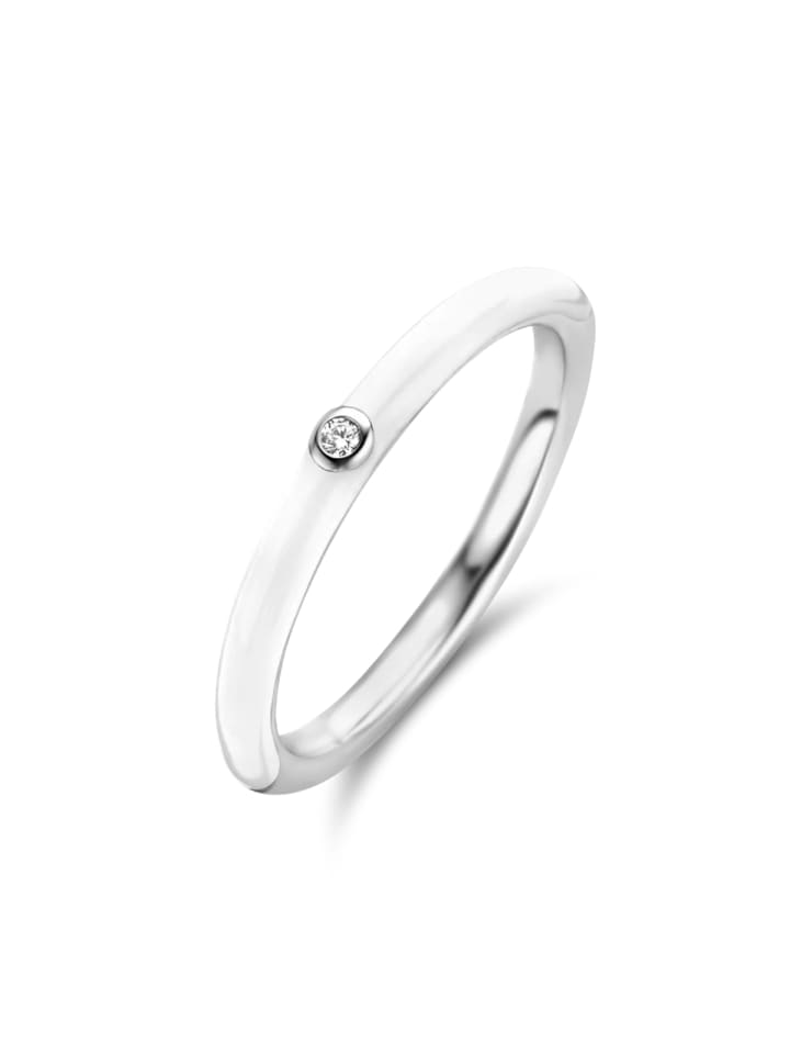 Ring "weiß mit Zirkonia 12225WA" in Silber