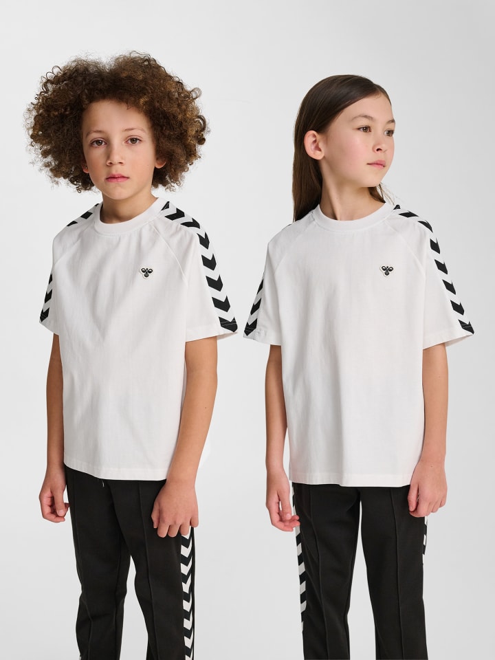 T-Shirt Hmljr Archive Kinder in BLANC DE BLANC