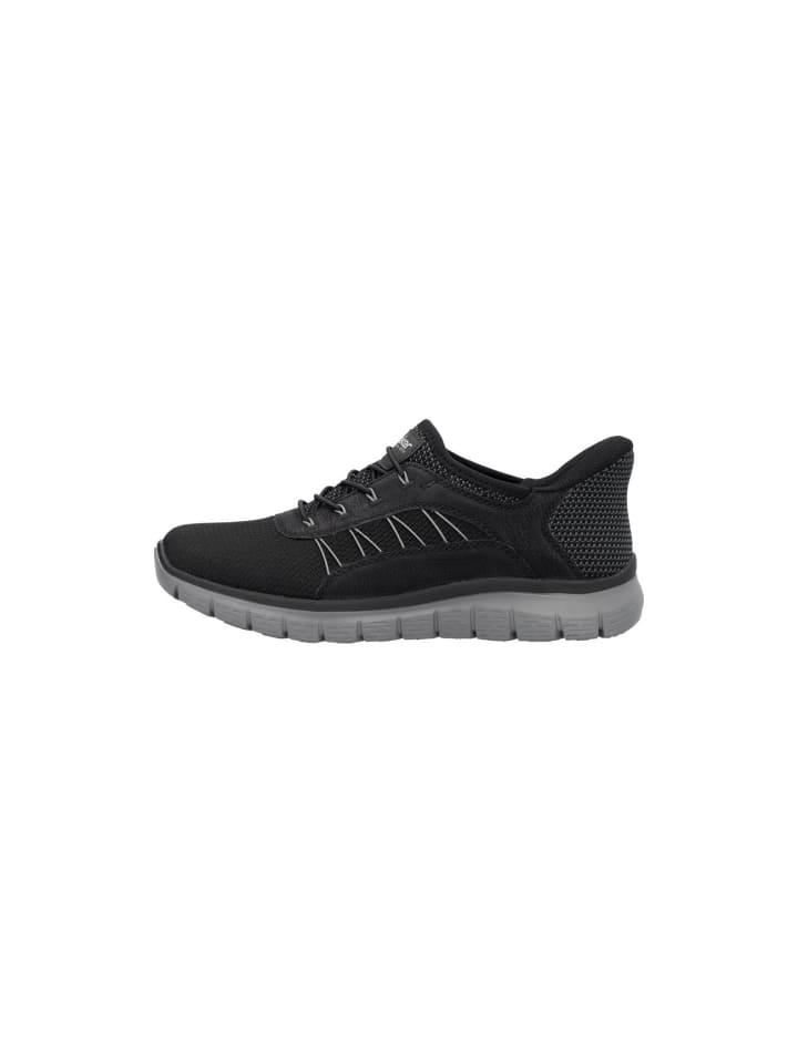 Sportlicher Slipper in schwarz