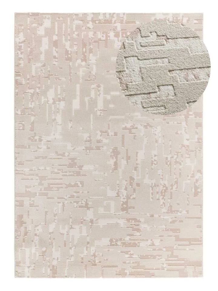 Kurzflor-Teppich BARESA in beige