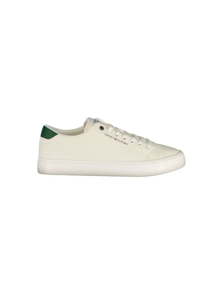 Weiß Polyester Herren Sneaker