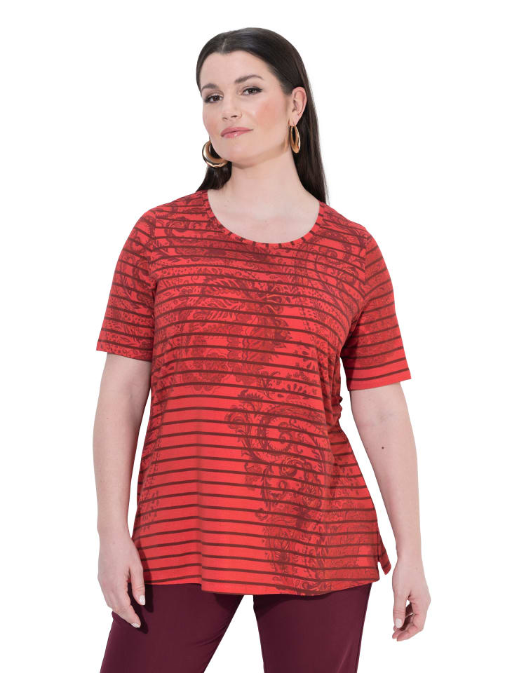 Shirt in purpurrot