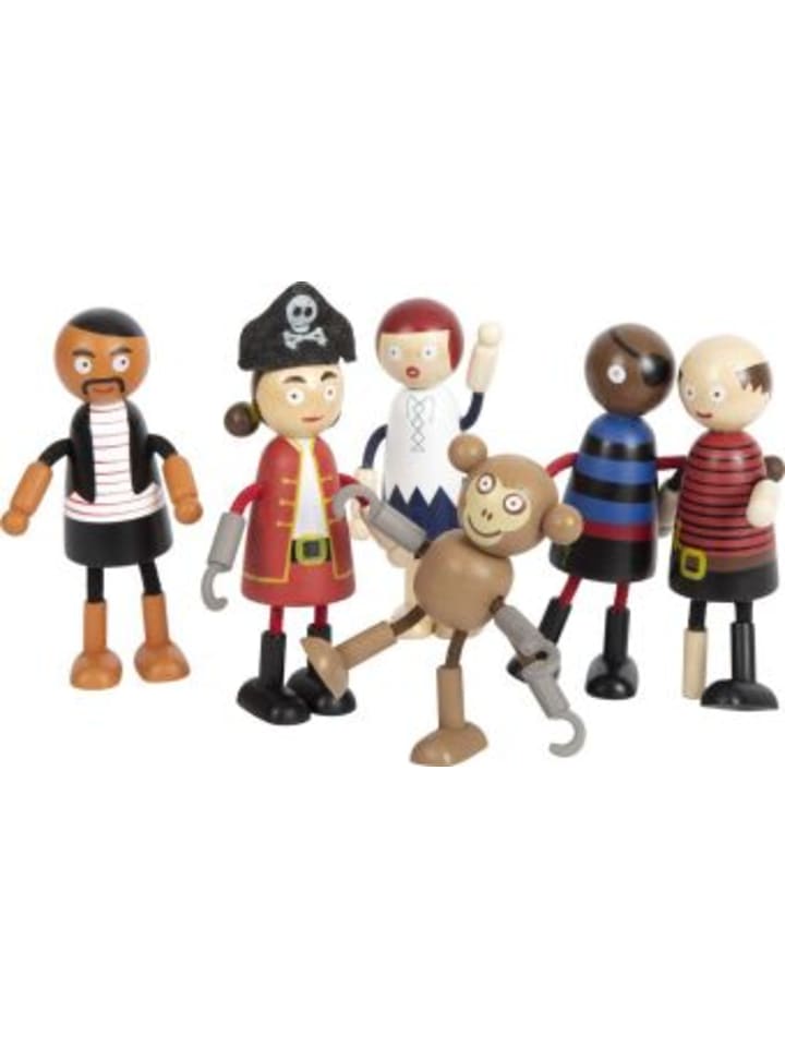 Spielzeug - Biegepuppen Piraten Figuren