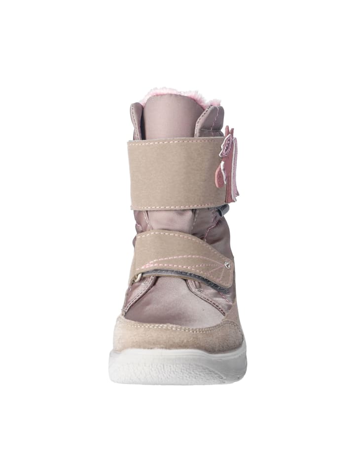Klettstiefel in Beige