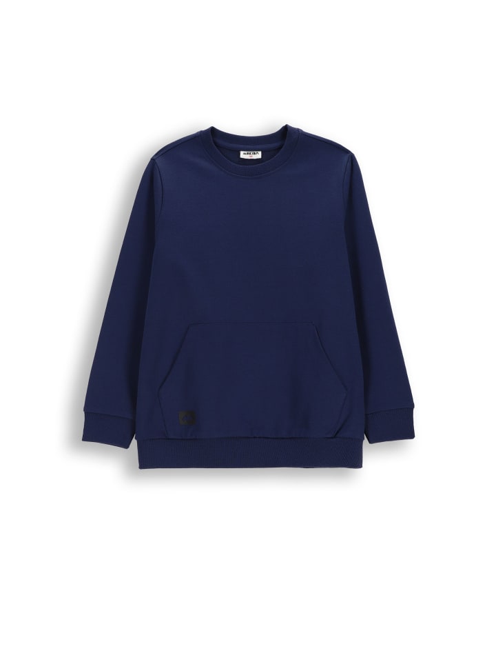 Sweatshirt in dunkelblau