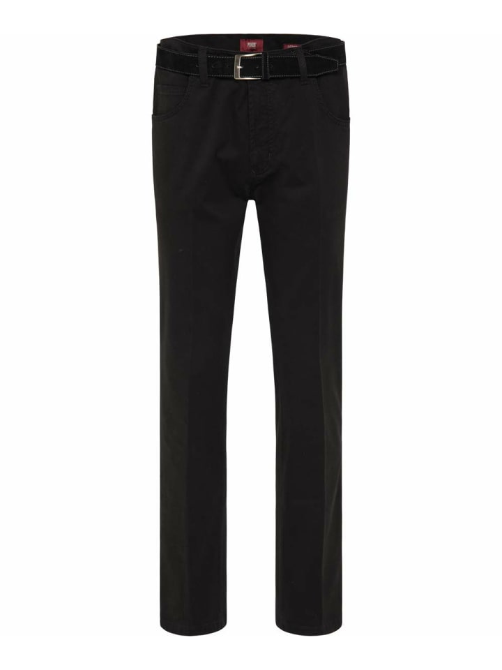 Slim Fit Jeans für Herren in schwarz