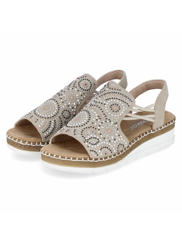 Sandalen in beige