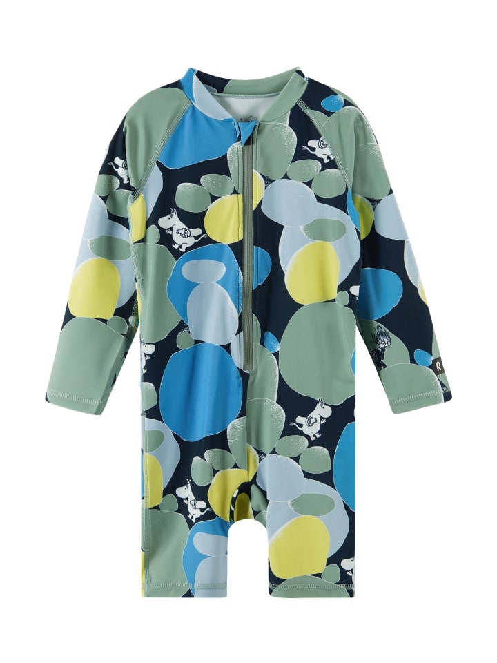 UV-Overall Badeoverall Moomin Sandig Stone Green