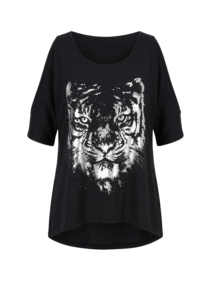Shirt in schwarz