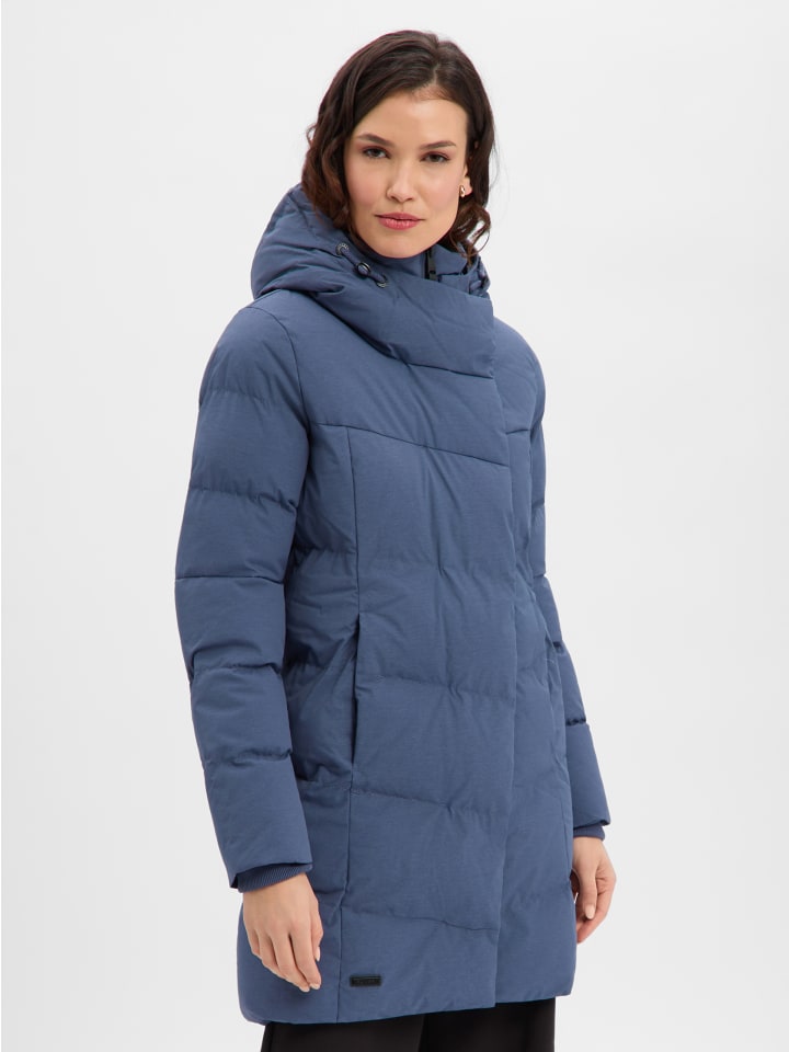 Funktionsmantel Pavla in indigo