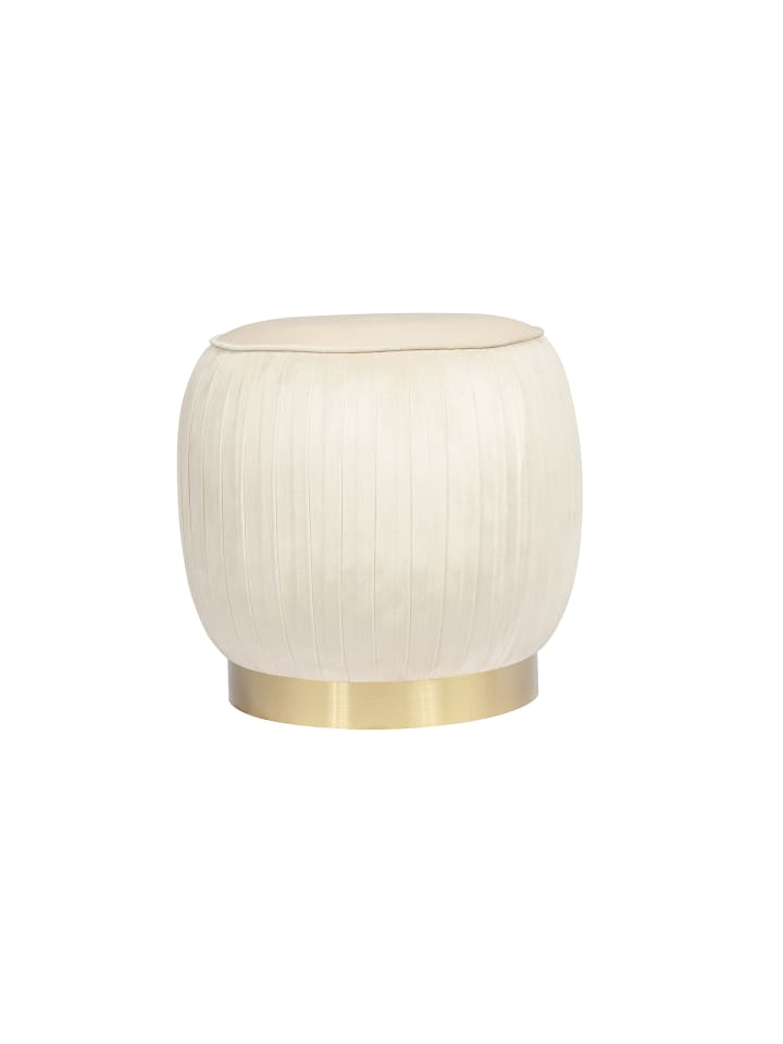 Hocker Lyla 125 in creme