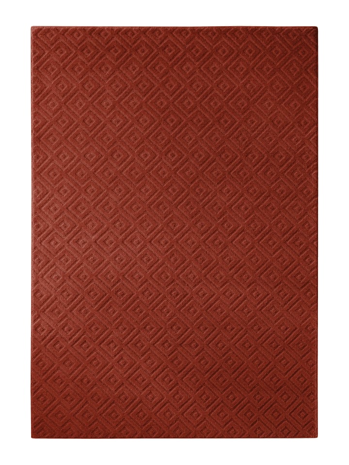 Teppich "Castello TWO" in Kamin Rot