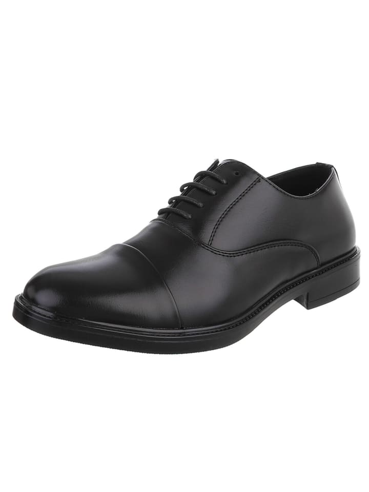 Halbschuh in Schwarz