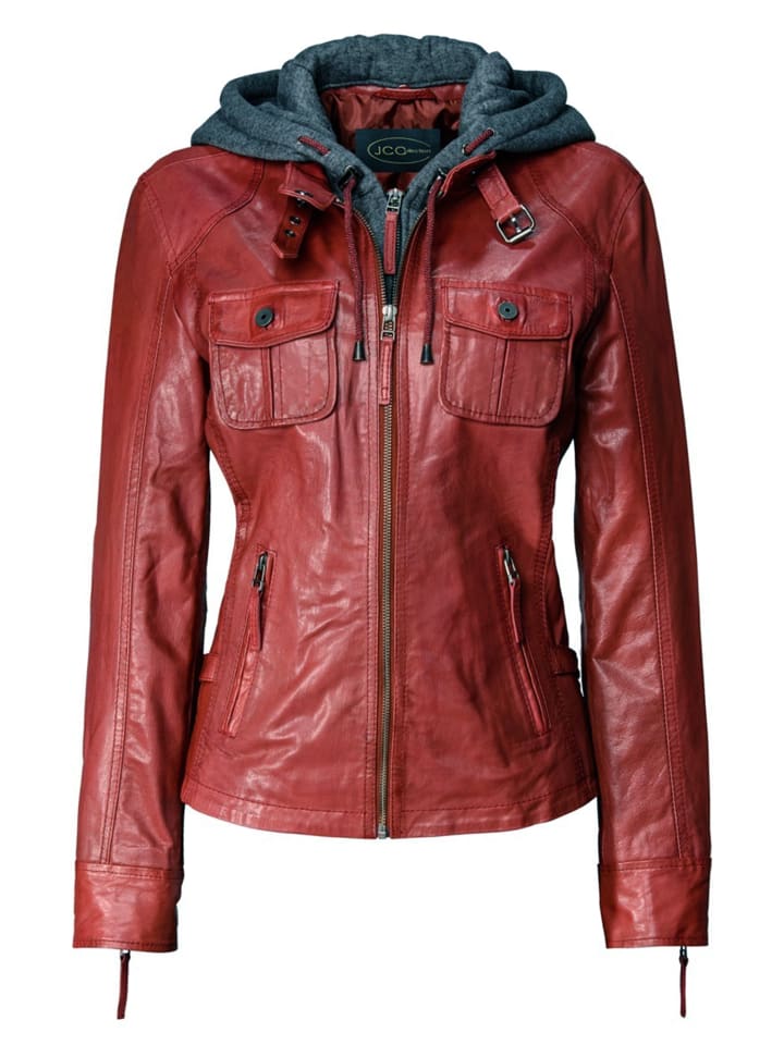 Lederjacke 31024028 in rot