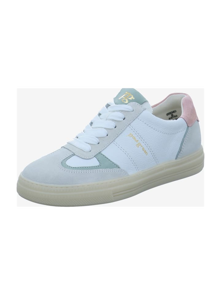 Sportliche Schnürschuhe in Weiß