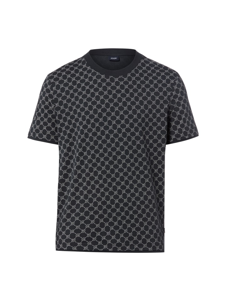 T-Shirt Victormanuel in marine hellgrau